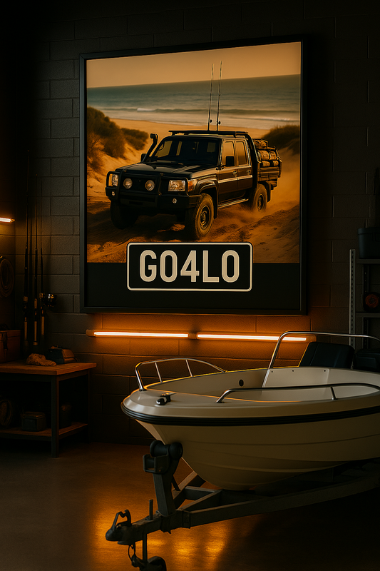 Custom Lifestyle Car Poster